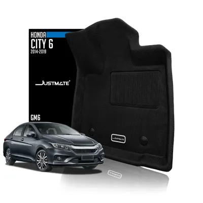 JUSTMATE HONDA พรมปูพื้นรถยนต์ CITY 6 GM6 2014 - 2019