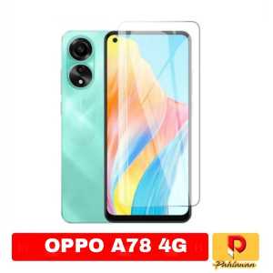 PROMO Tempered Glass OPPO A78 4G / OPPO A78 5G / OPPO RENO 7 5G 2022 Anti Gores Kaca Clear