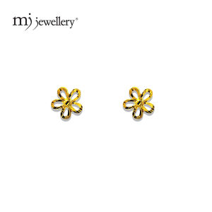 MJ Jewellery Gold Earrings S167 375 Gold & 916 Gold