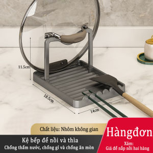 Giá để đồ nhà bếp MEIDOO có thể dùng để đựng nắp nồi thìa và các dụng cụ nhà bếp khác