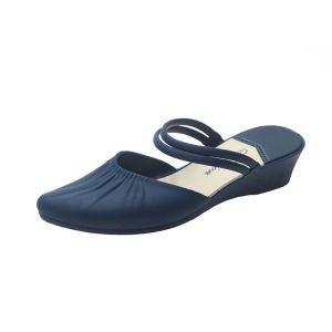 [Free Shipping] New WomenS Sandals Slip-On Style Closed-Toe Wedge Sandals Summer Korean-Style Casual Half-Slipper Shoes