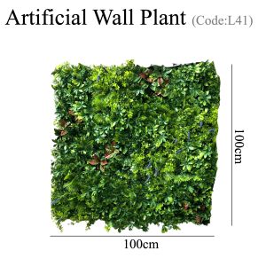 UV-resistant backdrop artificial wall plant sun-resistant jumbo fake greenery weatherproof giant faux foliage greenwall