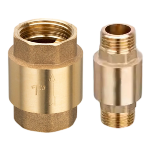 Professional Thickened Brass Anti Backflow Valves 1 Inch NPT Threaded Design Leakproof Solution For Water Gas Systems