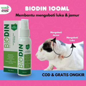 Biodin skin spray kucing / anjing /kelinci 100ML