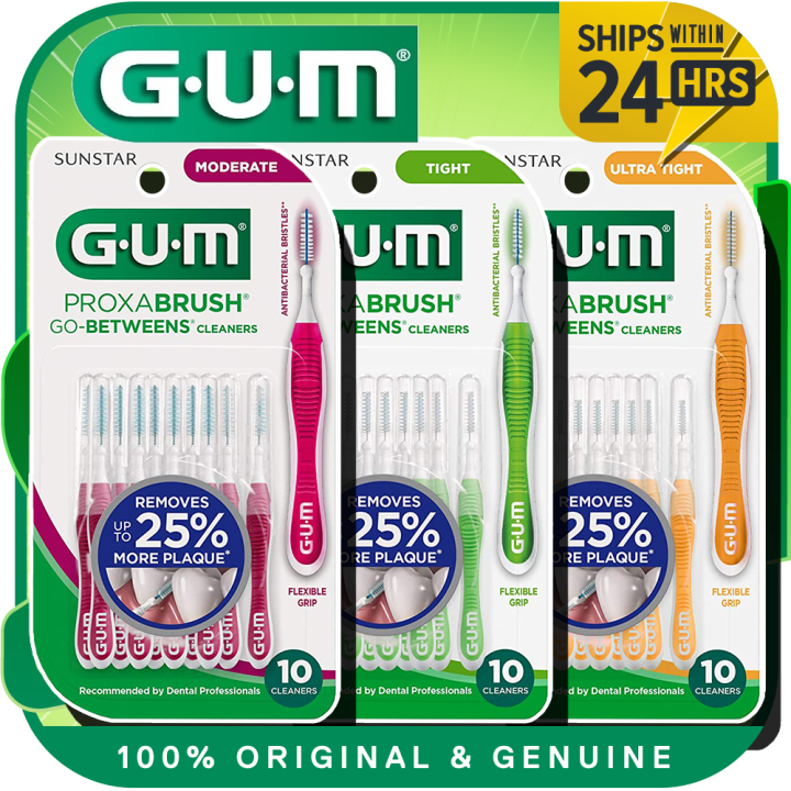 GUM Proxabrush GoBetweens Interdental Brushes Lazada