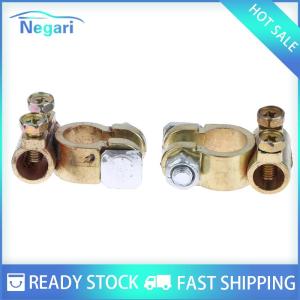 NG Motor✨ COD ✨ Car 1 Pair 12V Leisure Battery Terminals Connectors Clamps Car Caravan Motorhome Quick Release Battery Terminal