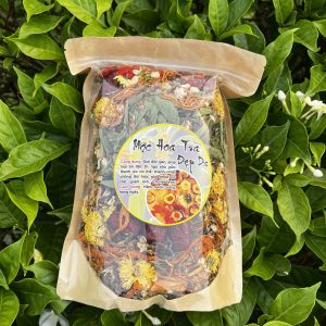 Trà thảo mộc Mộc hoa trà đẹpda mátgan giảiđộc giảm mụnnhọt mềđay 400g