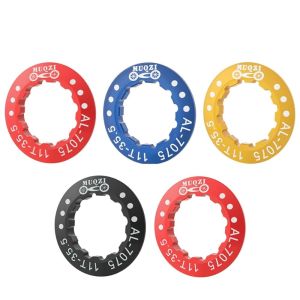 GOXBERK Aluminum Alloy Bicycle Cassette Cover Ultra Light 11T Bike Freewheel Fixing Bolt Bike Accessories Fixed Flywheel Lock Nut MTB