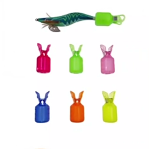 10 cái Nắp móc câu nắp ca-pô thu hút Ốp bảo vệ Móc Mồi Câu Hình Mực cầm tay ốp bảo vệ dụng cụ câu cá Dễ sử dụng