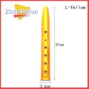 zhanjietun 23 31cm Aluminum U-Shaped Tent Nail Tent Stakes Snow Peg Sand Peg For Outdoor