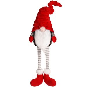 GAOSU Thủ công Búp bê không giáng sinh Hoạt hình Dễ thương Búp bê gnomes ELF Trang trí nhà cửa Sáng Tạo Đồ trang trí búp bê treo chân Ngày lễ tình nhân