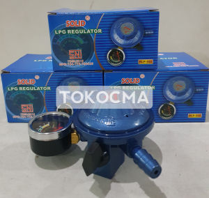 Kepala Gas Regulator / Kompor Gas + Meter Solid 552 Tekanan Rendah