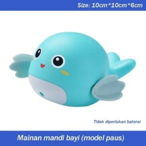 Mainan Air Anak / Mainan Mandi Bayi - ikanpaus berenang baby toys kids baby bath toys MAINAN MANDI BAYI BERENANG