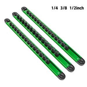 High Capacity Magnetic Socket Organizer Stand With Innovative Rotating Clamps For Enhances Efficiency In Tool Management