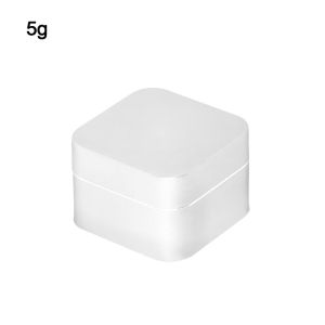 GURUNGMANI Multicolor Makeup Jar Plastics Cream Jar Colorful Cosmetic Plastic Box Face Cream