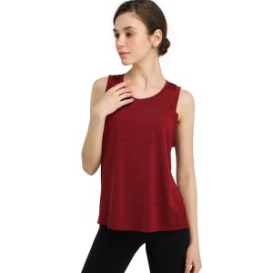 [SG READY STOCK] Premium yoga top/gym shirt and exercise top vest for women by Grind and Shine