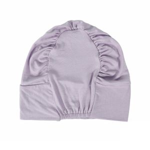 LONGB Elastic Hijab Caps Wrap Style Soft Modal Turban Hat Accessories Islamic Headband Women Headwear