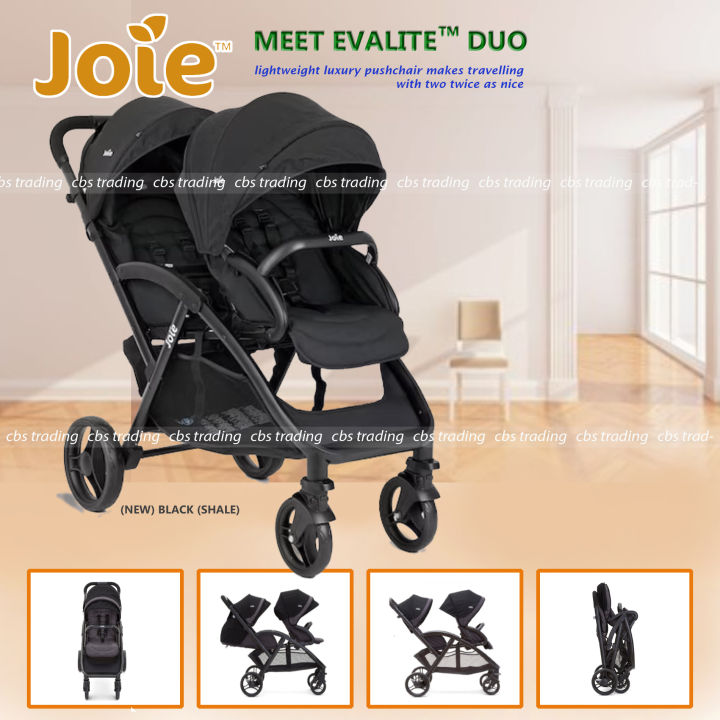 Joie Meet Evalite Duo Stroller Premium Baby Stroller Kereta Dorong Bayi Tandem Cherry Lazada Indonesia