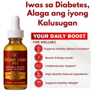 SugarGuard: Pagtaas ng Sugar Kontrolado mo na Para sa Matatag na Kalusugan Araw-araw na Proteksyon. Iwas Komplikasyon tulad ng Stroke Kidney Failure Panlalabo o Pagkabulag ng Mata.