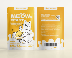 【Buy 10 Ship 20】Cat Wet Food Pouch Real Meat Delish For Adult Cats and Kitten Cat Snack High Protein