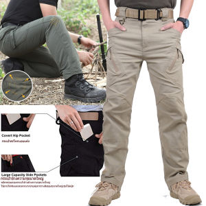 Mens Tactical Cargo Pants Classic Outdoor Hiking Trekking Pant Army Tactical Joggers Pant Military Multi Pocket Trousers