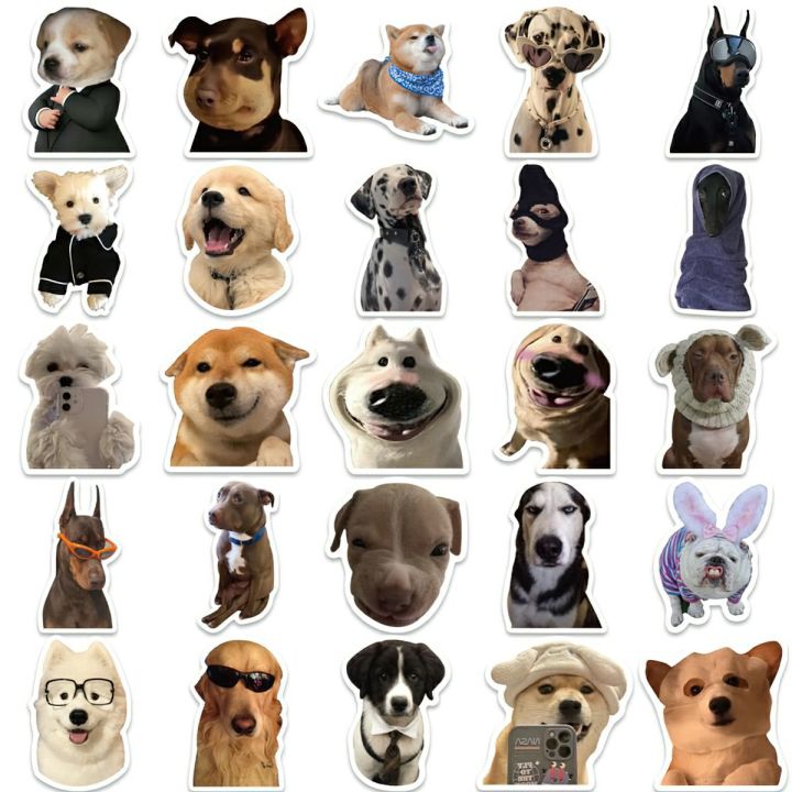 Set 50 Sticker Cheems Doge Meme Chó Vui Nhộn Hài Hước, Hình Dán Chống ...