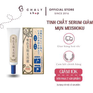 Tinh chất dưỡng serum giảm mụn Meishoku Bigan Acne Essence 15g Nhật