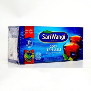 Teh Celup / Tea Bag Sariwangi Hitam 50 pcs x 1.85 Gram Sari Murni 20 pcs x 1.85 Gram Teh Melati 25 pcs x 1.85 Gram