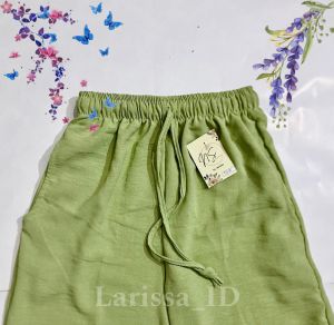 Promo Larisaa Celana Kulot Crinkle Airflow BB 40Kg-80Kg Bahan Kain Crinkle Premium