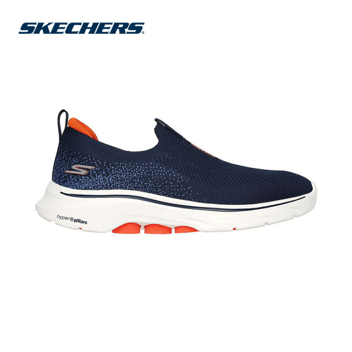 Skechers Men GOwalk Walking Shoes 216633-NVOR Air-Cooled Goga
