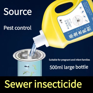 SG Stock|Pipeline insecticide household insecticide kitchen toilet sewer cleaner 500ml