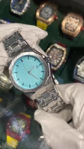 PINTIME Mens minimalist watch logo Foreign trade version mens watch niche waterproof calendar steel band mens watch