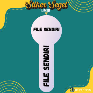 STIKER SEGEL / STIKER SEGEL TOPLES / SEGEL MAKANAN & MINUMAN DESERT/ Bisa Custom Gratis Desain