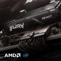 DDR4 8GB 4GB 16GB 2666MHz 2400MHz 2133MHz เดสก์ท็อป RAM PC4-21300 PC4-19200 PC4-17000หน่วยความจำ DIMM 288Pins เดสก์ท็อป HyperX BEAST หน่วยความจำสำหรับเล่นเกม. 