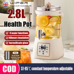 2025 WIFER Electric kettle New Multifunctional Flower Tea Barrel 3L Constant Temperature Health Pot Integrated Kettle With Faucet Fully Automatic养生壶