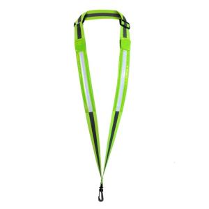 High Brightness LED Reflective Belt Cycling Reflective Strap High Visibility Safety Shoulder Strap Running Gear