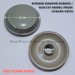 BURNER KOMPOR SUBSIDI / RAKYAT GALVALUM LUBANG KECIL MODEL PRESS
