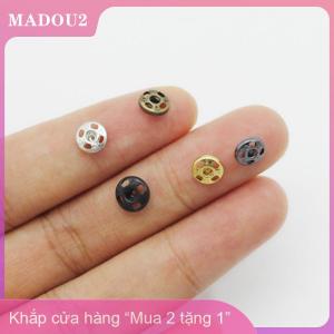 [COD] MADOU2 24 chiếc khóa nút nhỏ cho quần áo búp bê 1/6 tự làm phụ tùng may vá Khóa vô hình