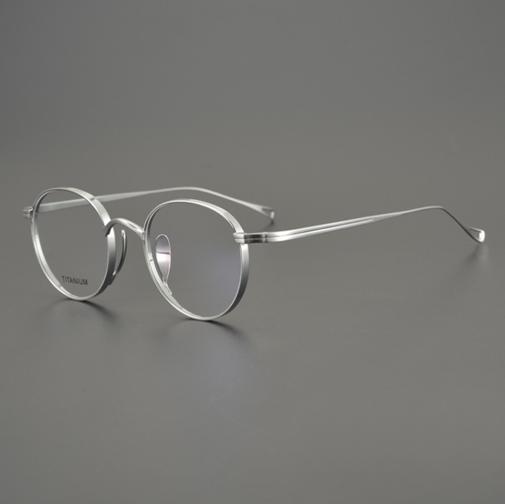 Pure Titanium Eyeglasses Oval Frame Vintage Men Optical Eyewear Replaceable  Lens Ultralight Prescription Glasses Women Spectacle Lazada PH