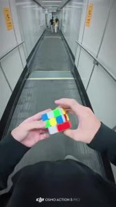 3x3x3 Magic Cube Stickerless Rubiks Cube Puzzle Professional Speed Cubes Educational Toys