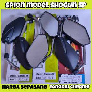 SPION STANDAR MODEL SHOGUN SP CROME HONDA YAMAHA SUZUKI