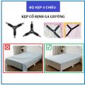 [Có sẵn] Bộ 4 kẹp ga giường drap chống xê dịch cố định và giữ phẳng ga giường. 