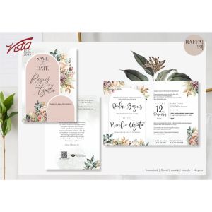 Undangan Nikah / Khitan / Hajatan Simple dan Elegan (Free Design dan Banner)