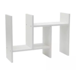 Furniture Organizer Home Shelf Stand Assemble Bookshelf Solid Storage Rack Adjustable Book Holder