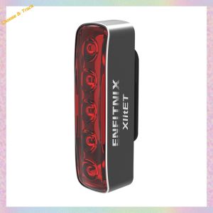 【Prime deal】 CT Enfitnix XliteT Tail Lamp Intelligent Tail Lamp USB/Type C Charging IPX5 Waterproof Brake Sensing Lamp