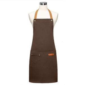 CookingApron Oil-proof Women Men Overalls Kitchen Work Clothes for Grill Restaurant Cafewith PocketChef WorkApron