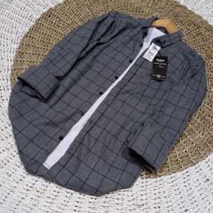 baju kemeja cowok flanel pria lengan panjang