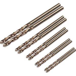 【YELS】 10PCS Hss M35 Cobalt Drill Bit Heat Resistance 1mm 1.5mm 2mm 2.5mm 3mm Used For High Tensile Steels EL Store