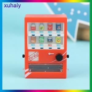 xuhaiy 1: 12 Doll house Mini ornaments simulated drinks selling airport scenery props