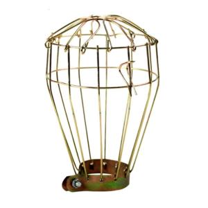 Industrial Styles Metal Bulb Guard Cage For Hanging Lights Vintage Iron Mesh Shade Protective Cover Compatible With Multiple Fixtures Construction